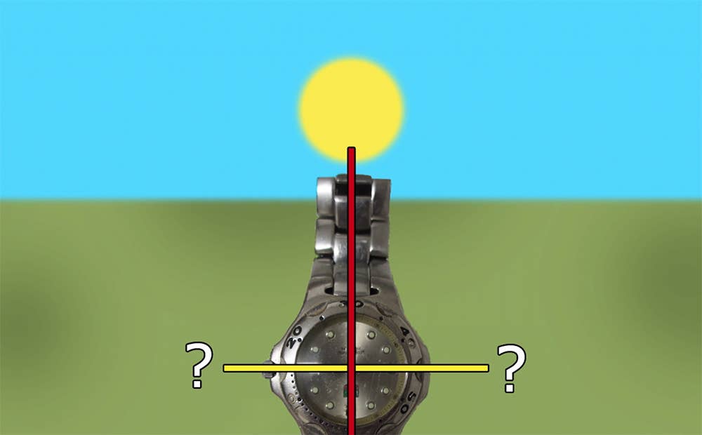 How to use your watch as a compass - Men's Journal