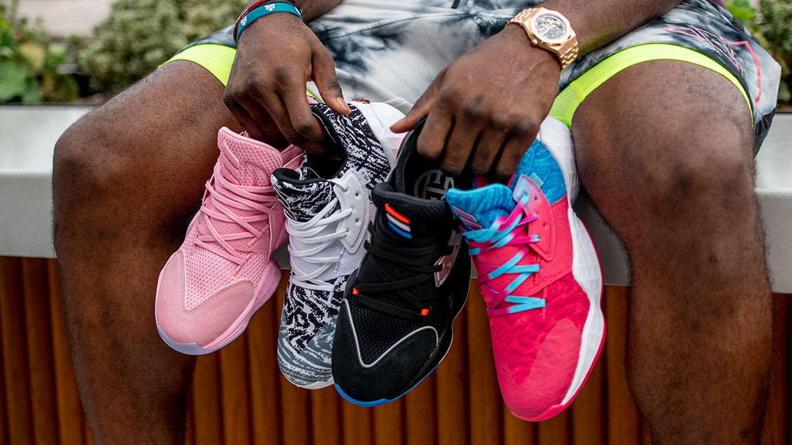 カーンアムジャド❤️ James Harden on 'Creativity' and Designing the Harden Vol. 4 With