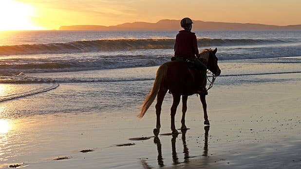 Horse Riding Point Reyes Best Beaches for Fall - Endless Summer - Men's Journal