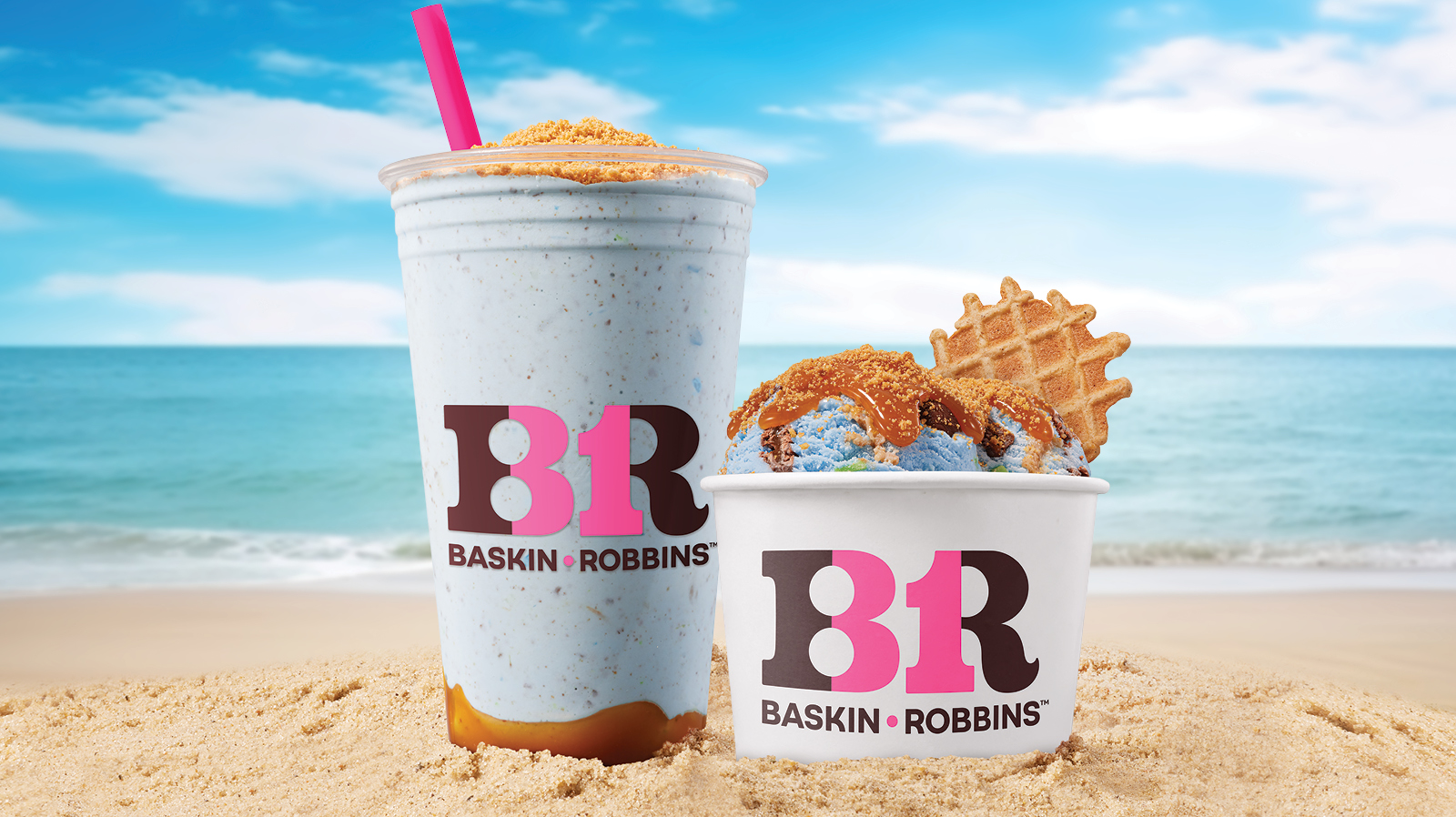 Baskin Robbins Partners With Hunter McGrady for 'Beach Day' Ice Cream ...