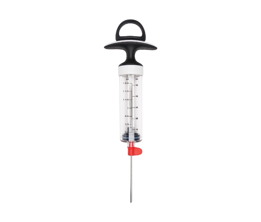 OXO Good Grips Flavor Injector on a white background.
