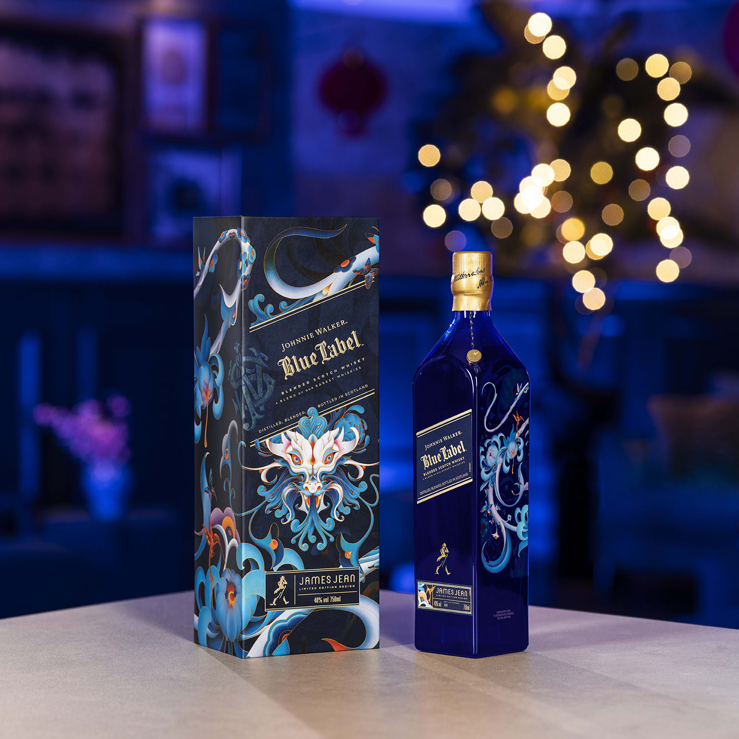 Johnnie Walker's New Limited-Edition Blue Label Delivers Classic