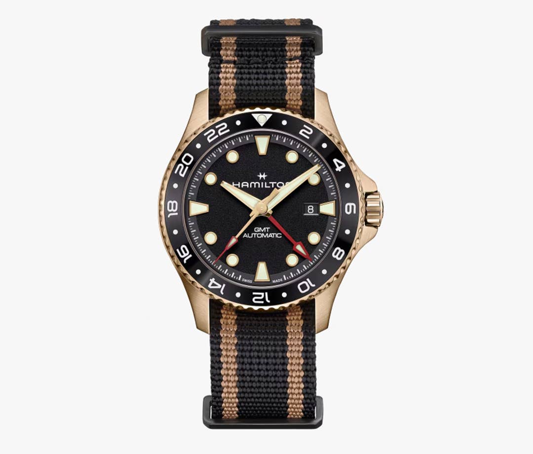 New Hamilton Khaki Navy GMT Dive Watch - Men's Journal