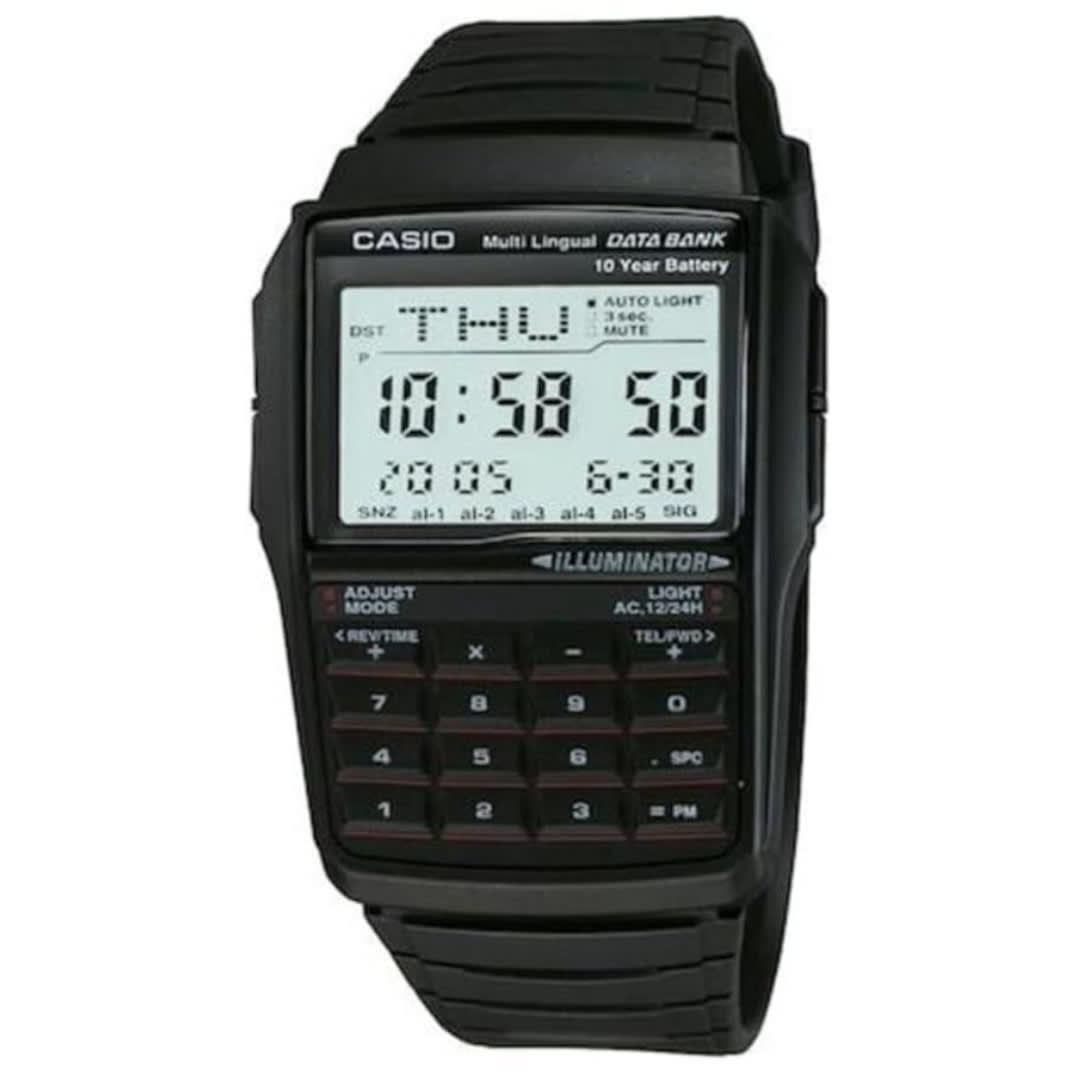 Casio's Vintage Data Bank Digital Watch Is Over 50% Off - Men's