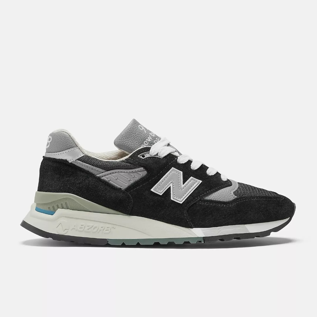 New Balance 998 made in USA ブラック27.0cm New Balance Made In USA 998 Black | SOMEWHERE®