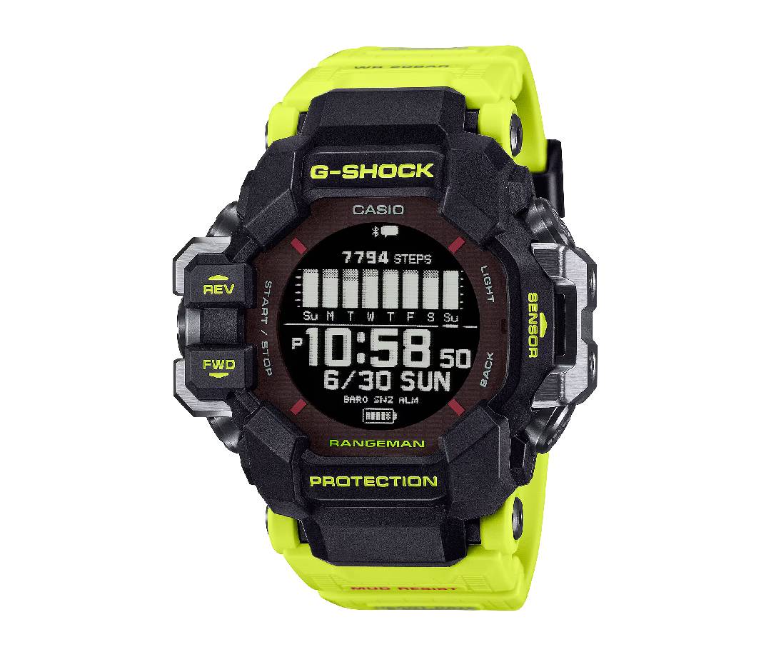 G-SHOCK's Three New MASTER of G Watches in Bright Yellow - Men's