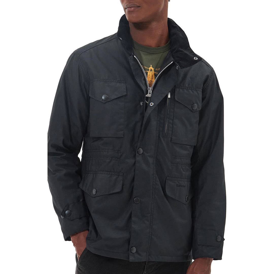 Barbour's Legendary Sapper Waxed Cotton Jacket Is 50% Off - Men's