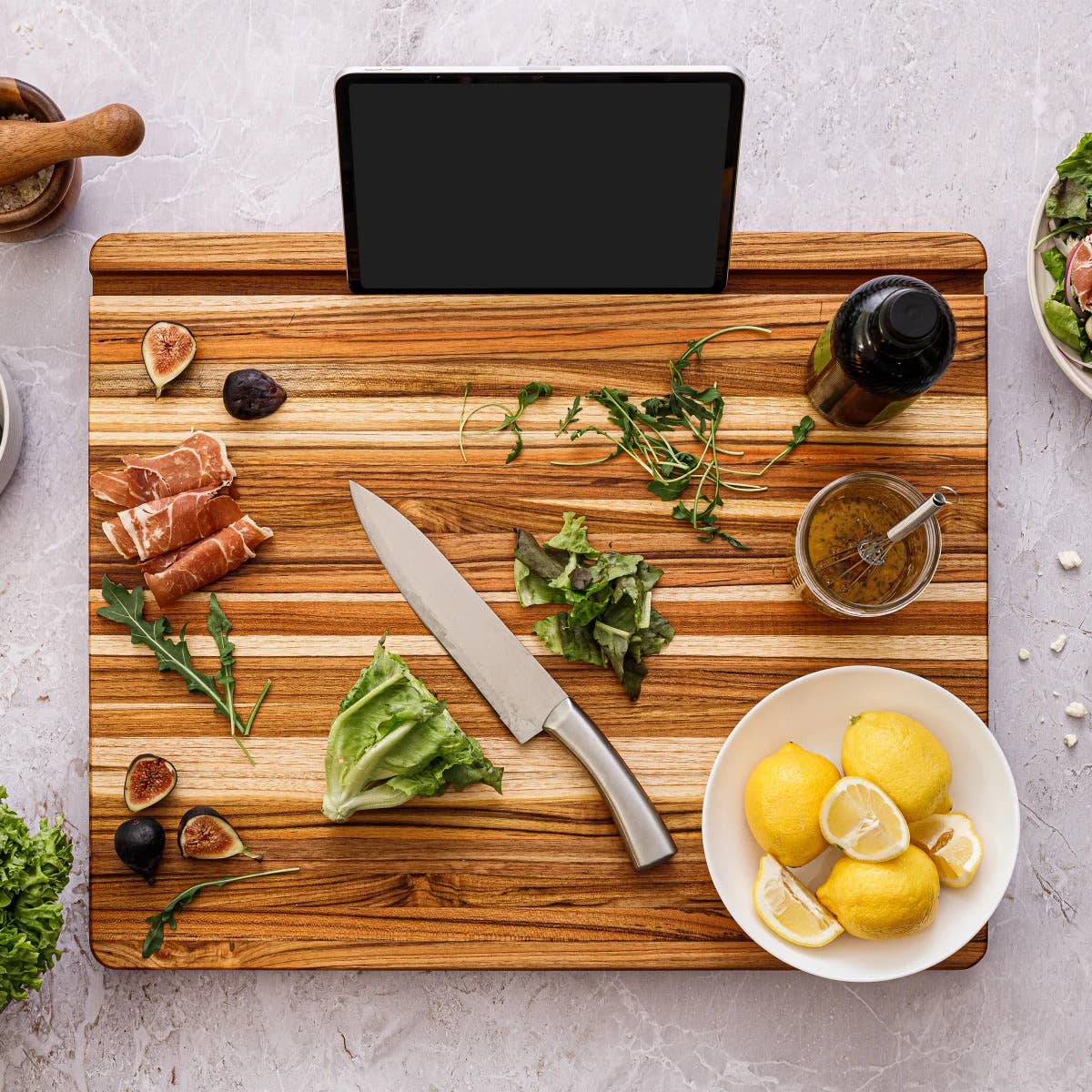 Costco's XL Teakhaus Cutting Board Has a Useful Feature - Men's Journal