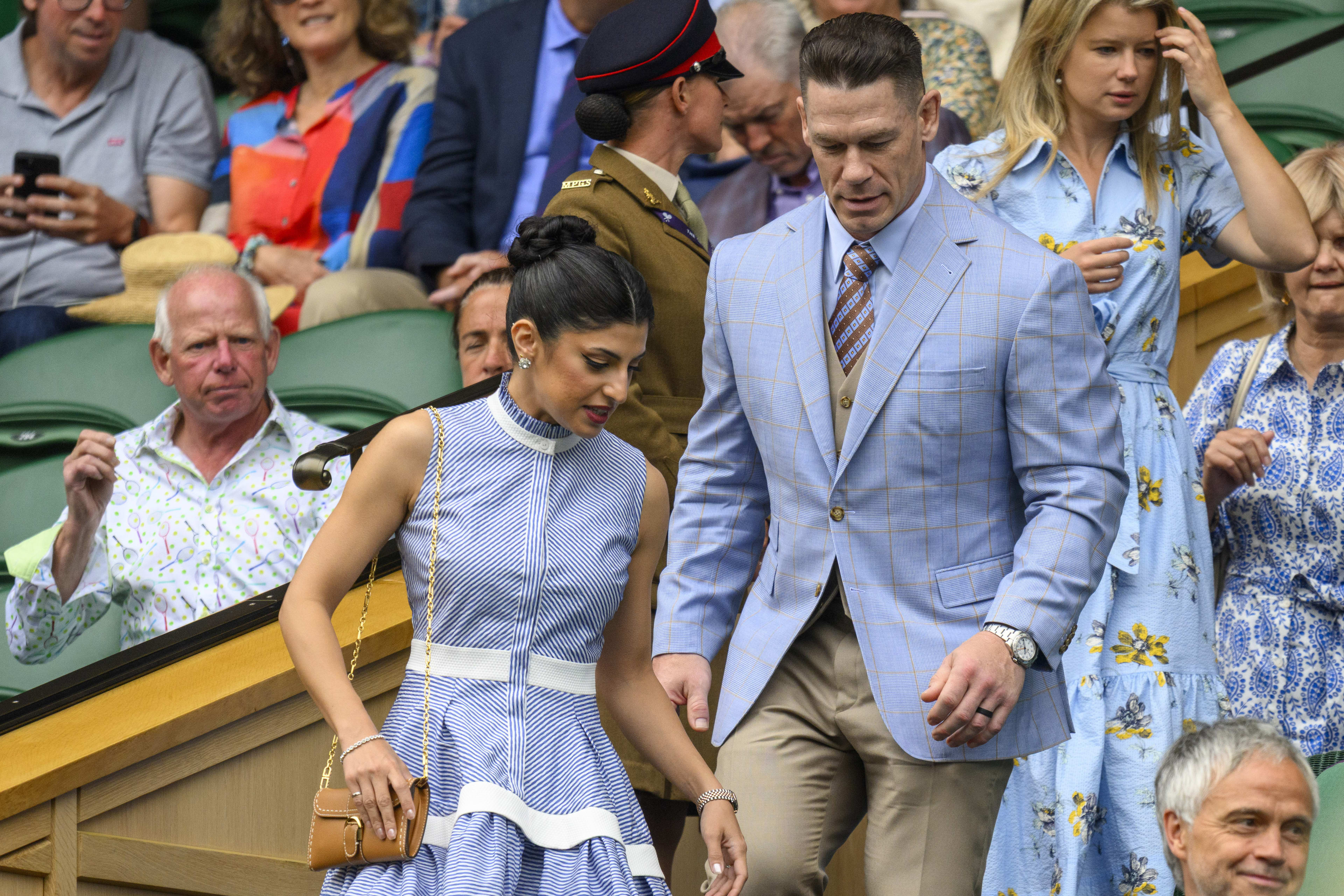 John Cena, Wife Shay Shariatzadeh Cena Met at a Vancouver Bar - Men's  Journal, image size:3840x2560