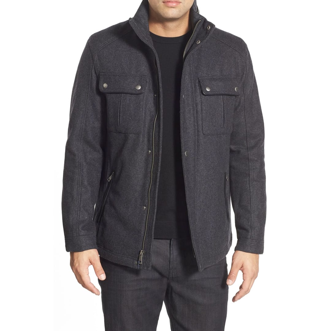 Cole Haan's Water-Resistant Wool Coat Is Now Over 50% Off