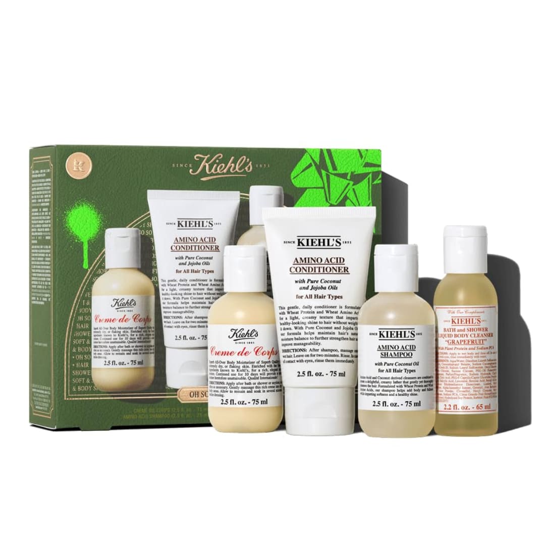 Kiehl's Travel Size Toiletries Gift Set Is Under $35 on Amazon