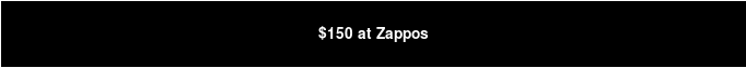 $150 at Zappos