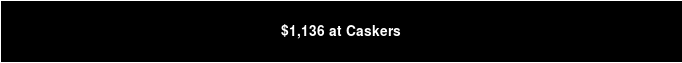 $1,136 at Caskers