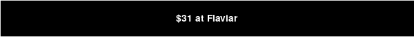 $31 at Flaviar