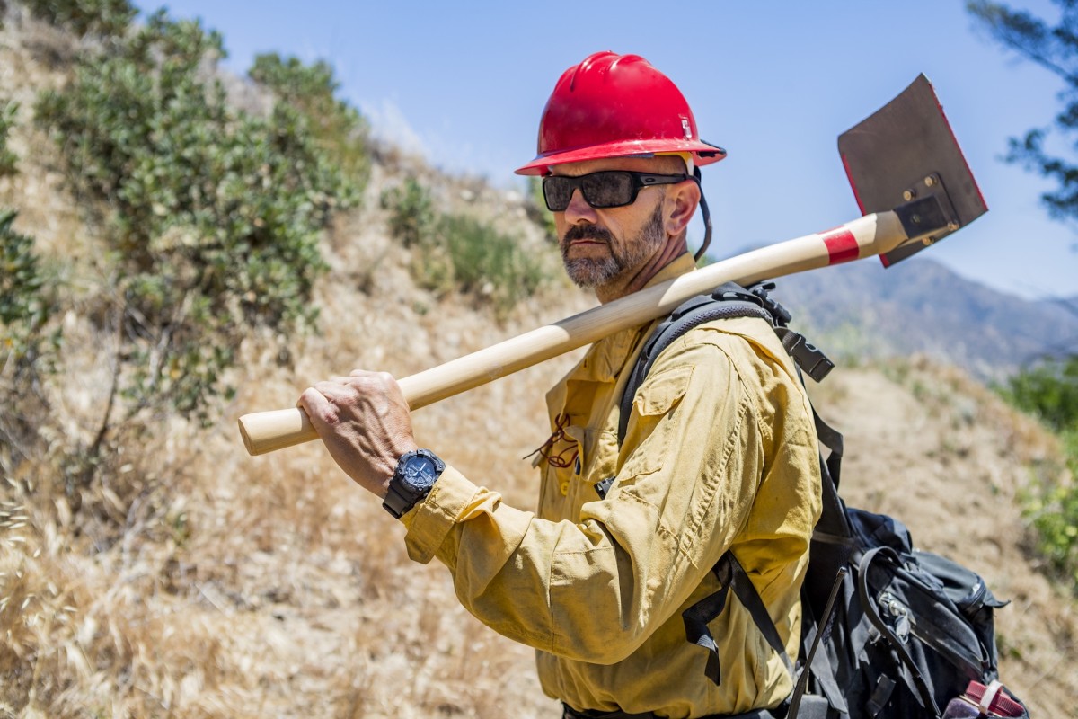 wildland firefighter GSHock GGB100