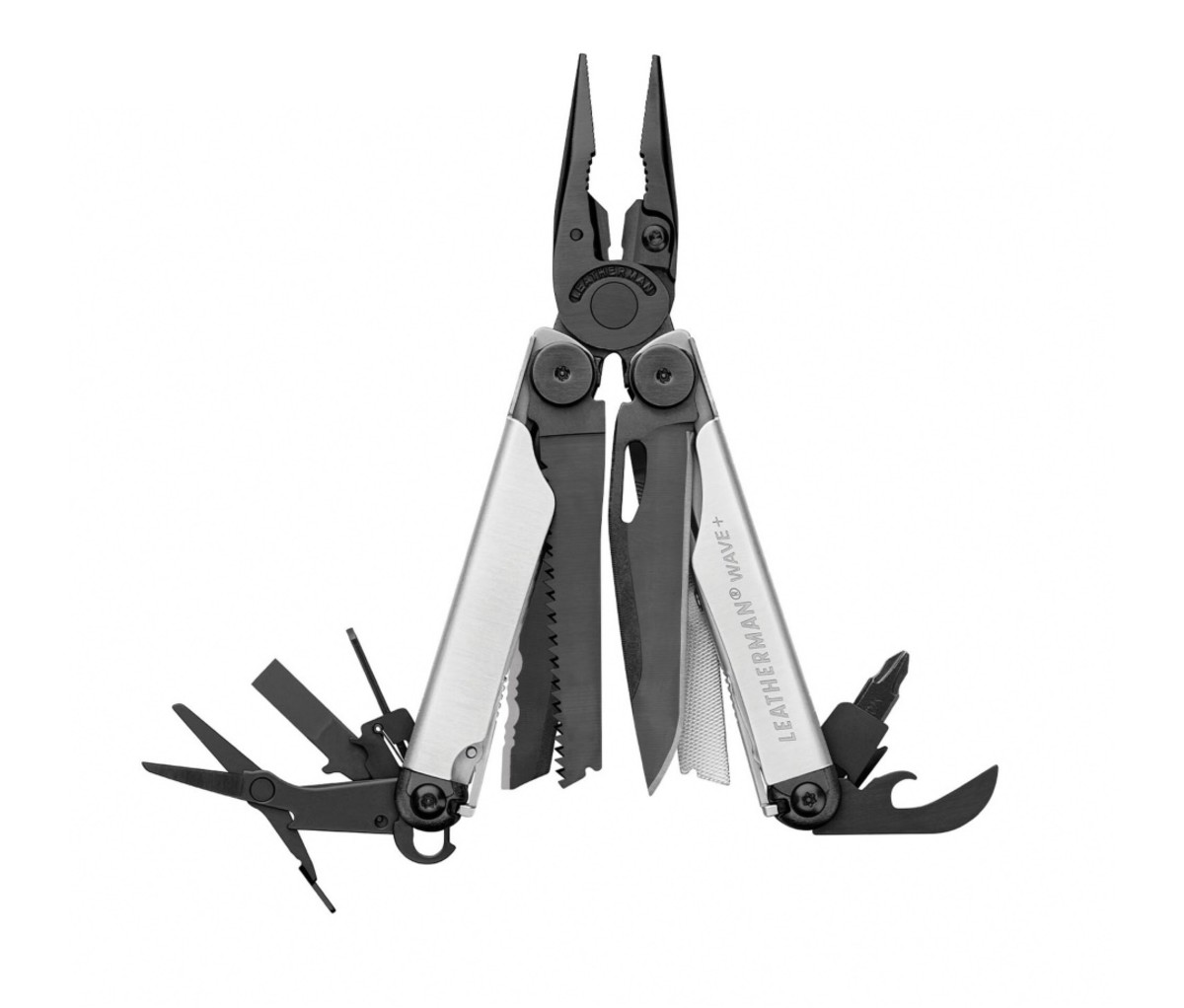 Black and silver multi-tool