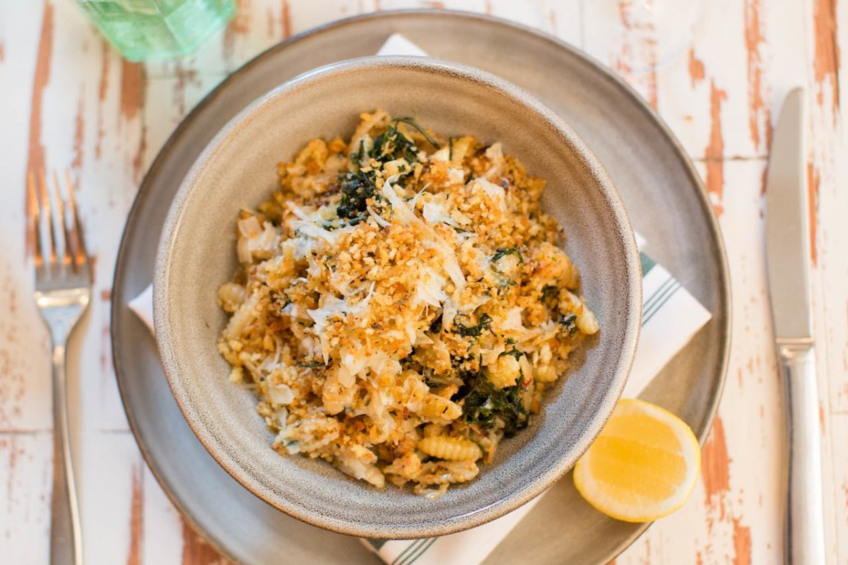 Cauliflower Carbonara Pasta Credit, Sarah Kelley