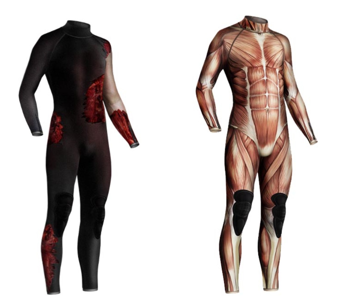 shark-suit Scary Wetsuits