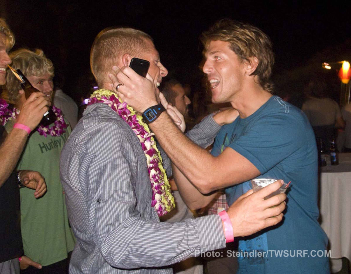 Mick Fanning World Title Party