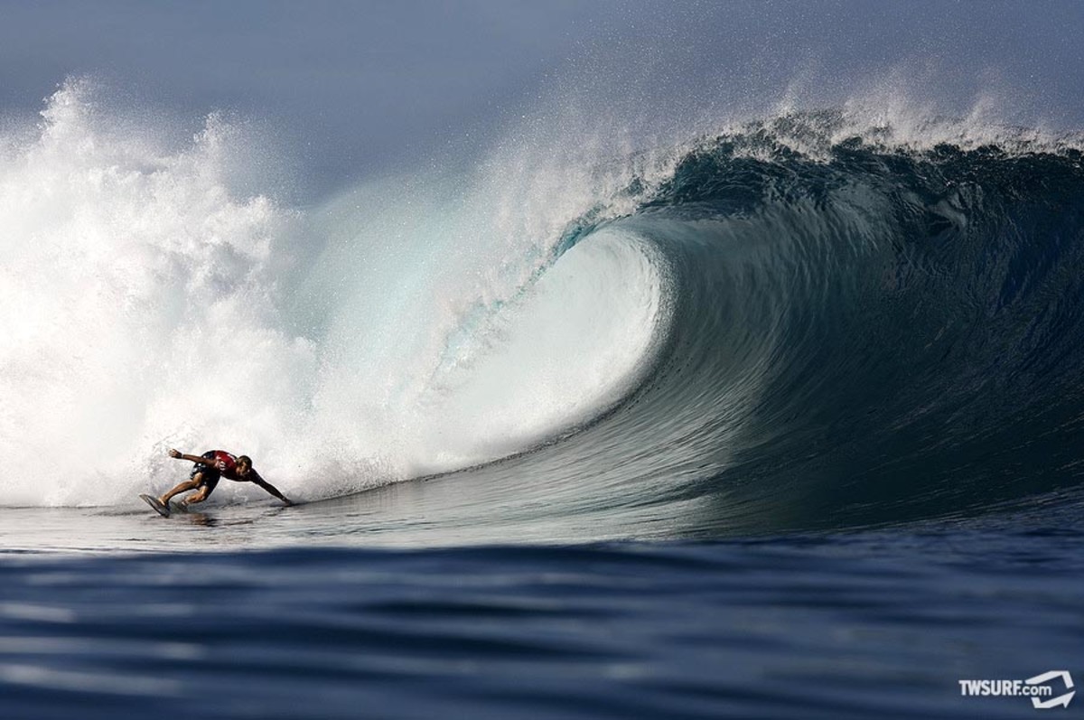 Anthony Walsh Volcom Pipeline Pro finalist Anthony Walsh. Photo: Noyle/SPL