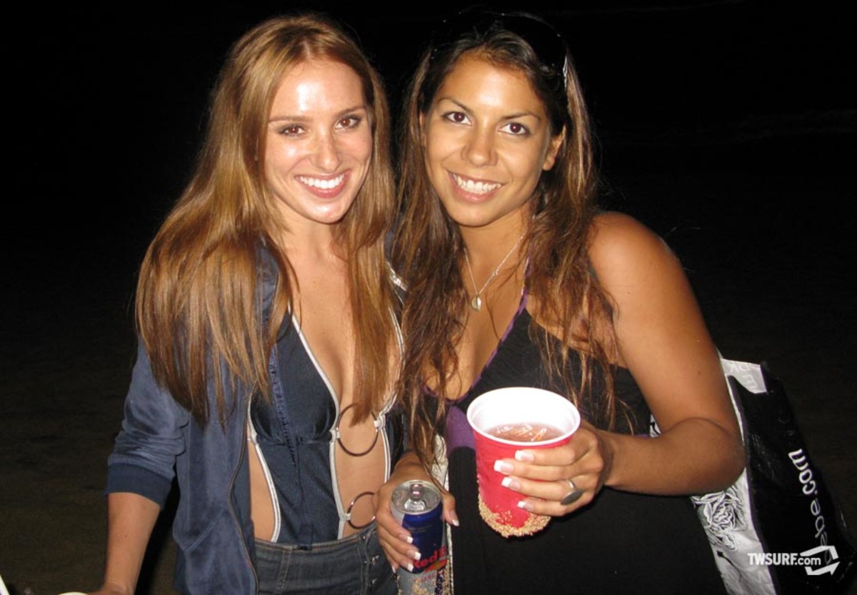 Jamie O'Brien Victory Party Hot girls in skimpy outfits...always makes for a good party. Photo: Coté