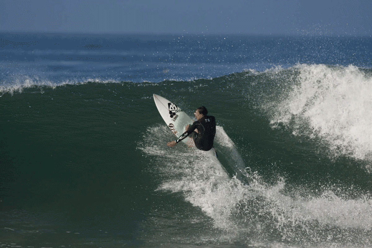 gabe_kling Florida's Gabe Kling finishes with a bang at Salt Creek. Photo: Steindler