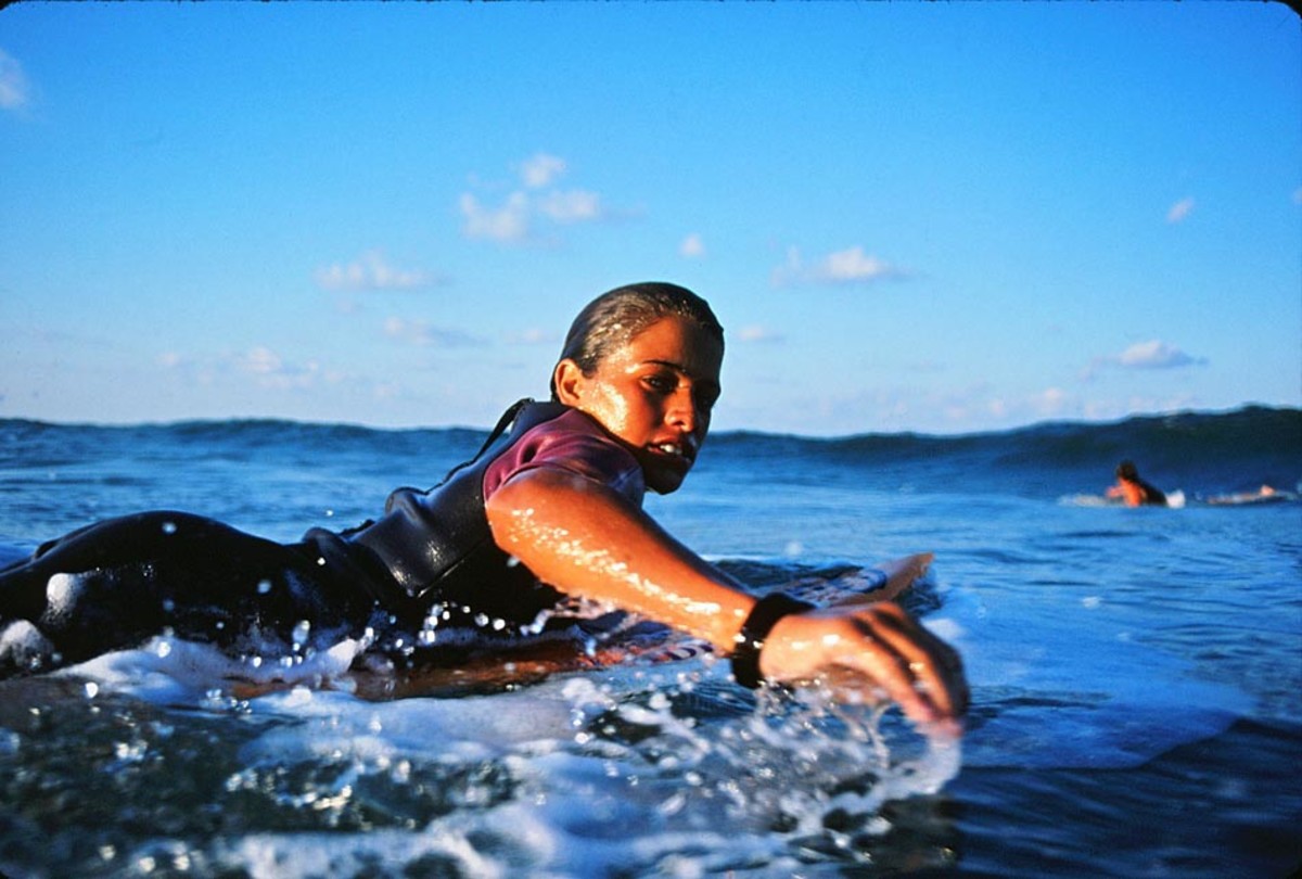 Kelly Slater circa 1984 Kelly at Sebastian Inlet, Florida circa 1984. Photo: Quiksilver/Dugan