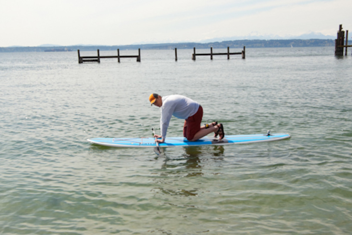 4 Steps to Standing Up,skills, how to SUP, standing up