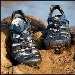 whitewater rafting footwear
