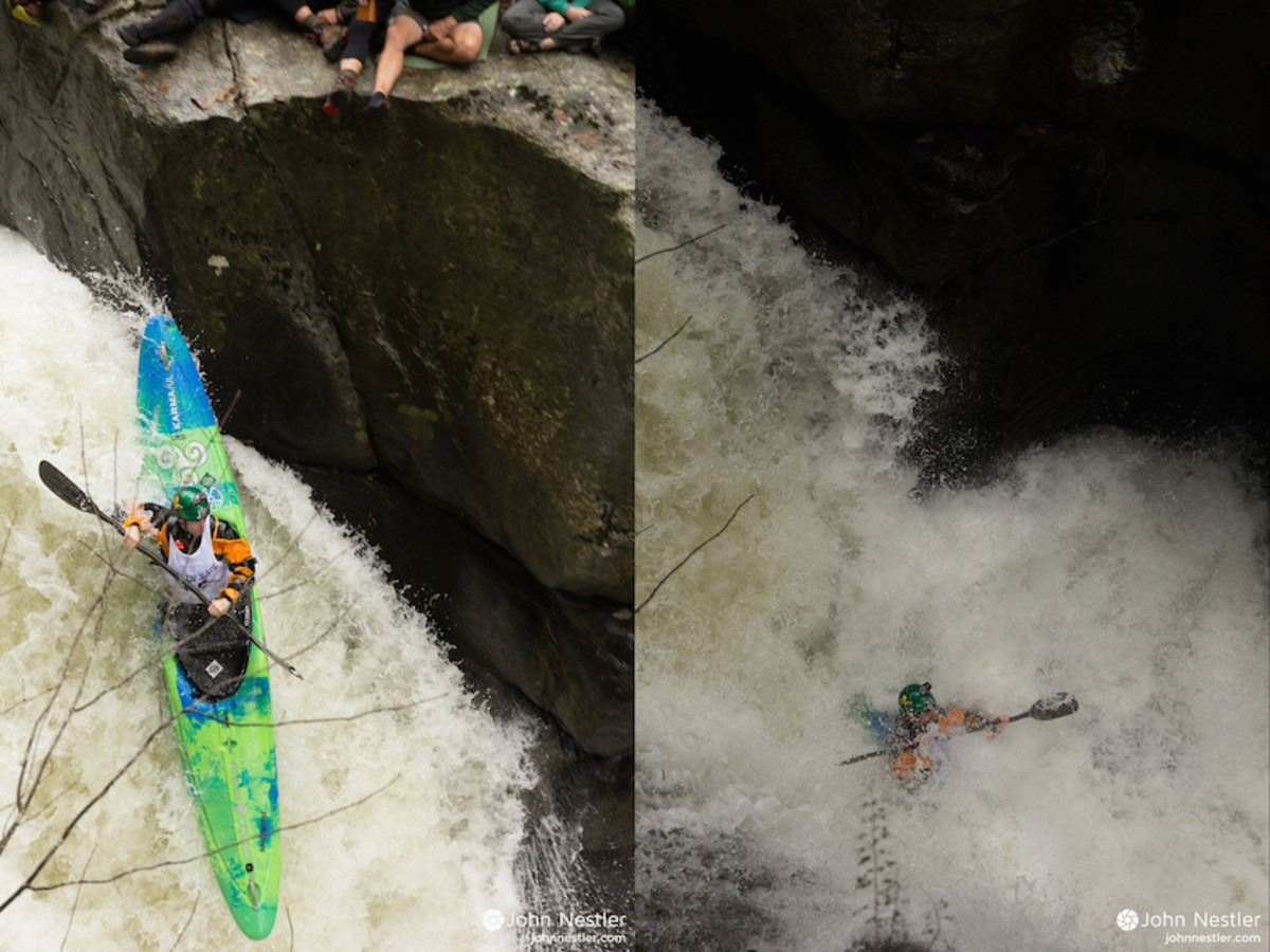 ...and styling the landing. Photo by John Nestler.
