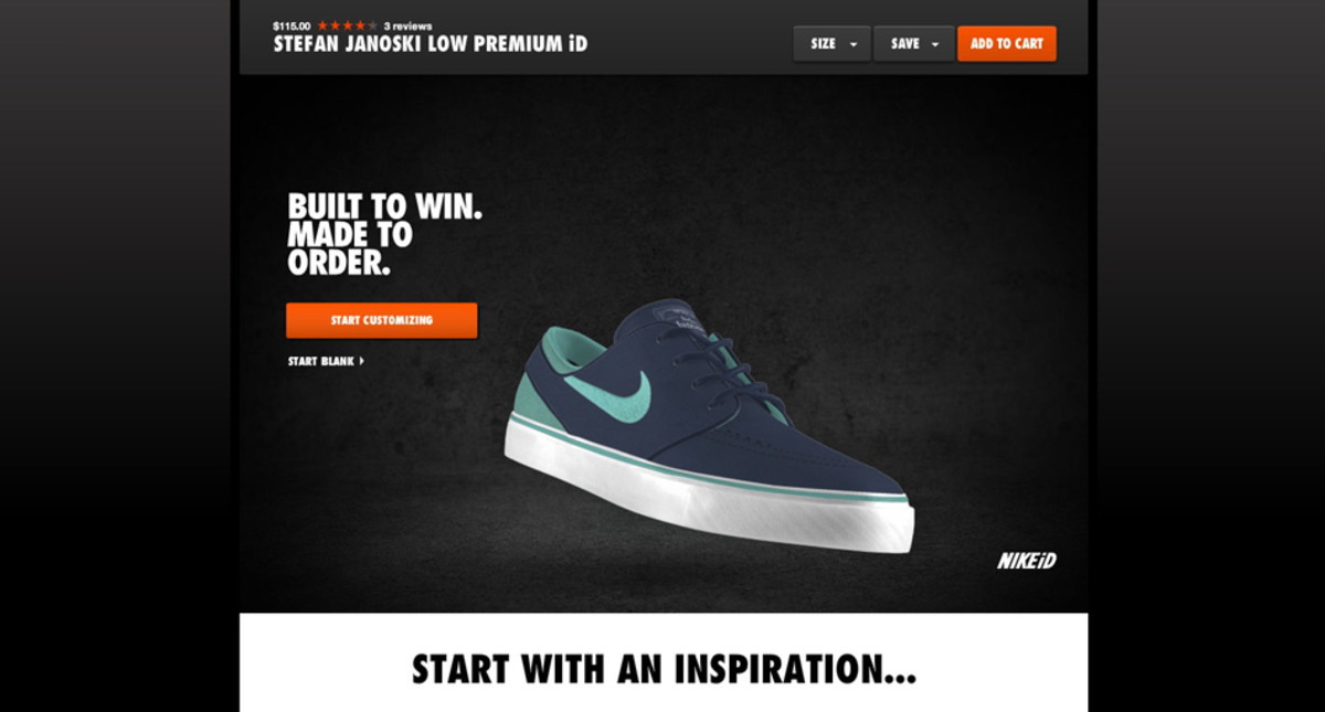 create your own nike sb