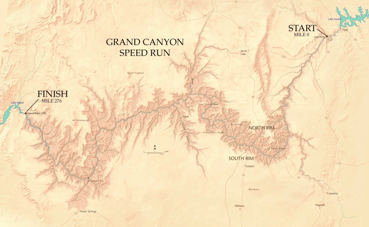 grand canyon speed run