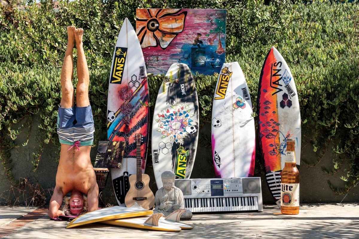 Dane Gudauskas Surfboard Quiver