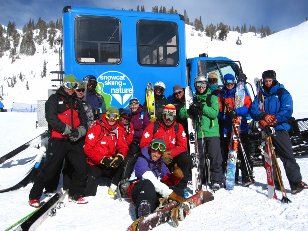 Snowbird Cat Skiing 1