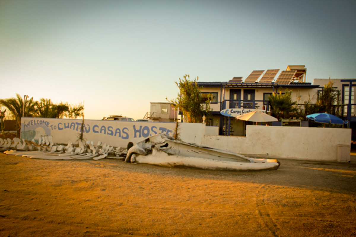 The Cuatro Casas Hostel, home of Tony Alva's Showbowl; photo by Kade Krichko