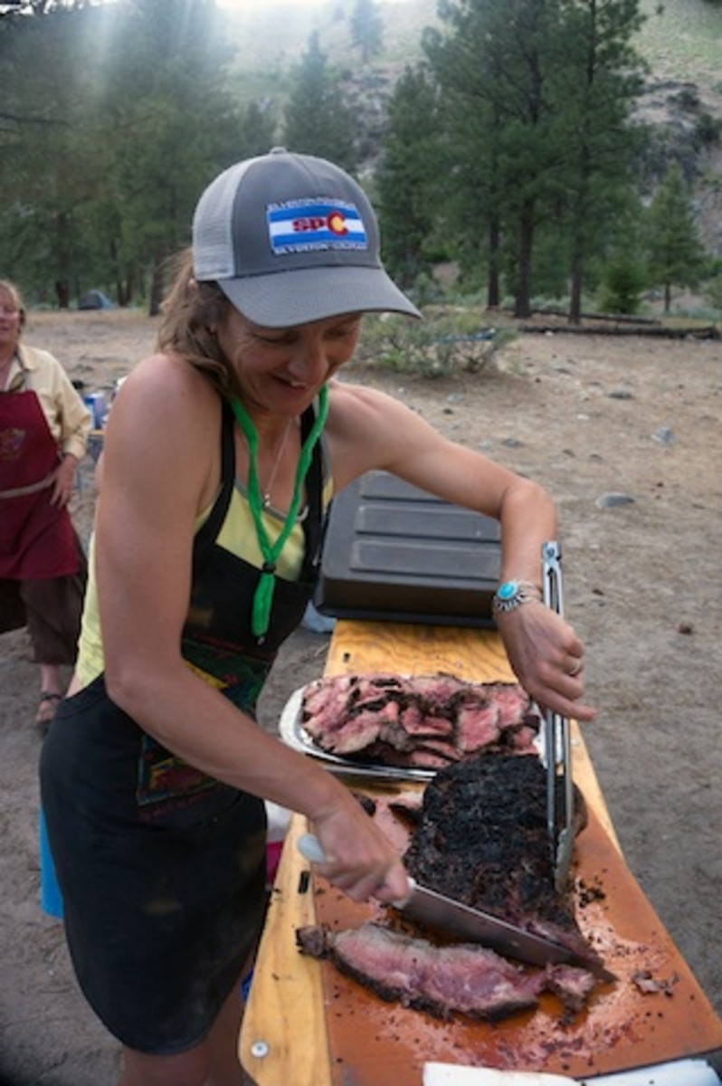 We are eating good tonight; photo courtesy of Charli Kerns