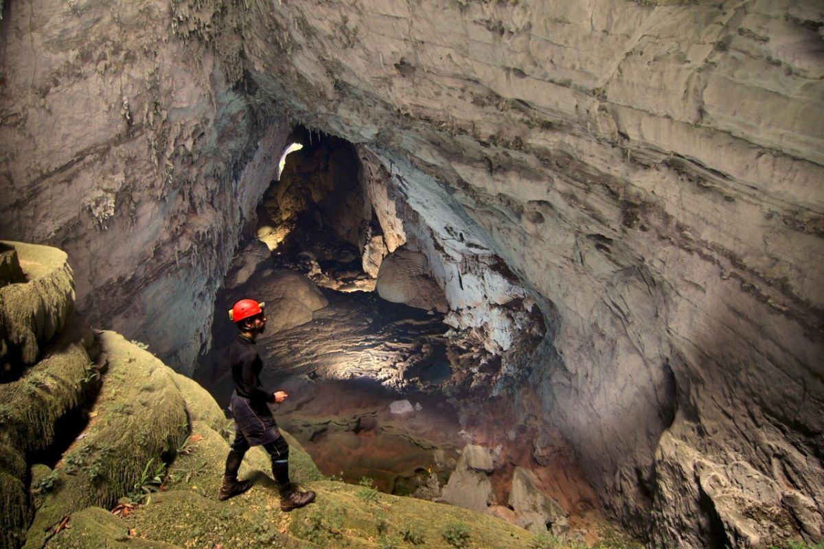 Spelunking doesn't get better than this. Photo by Adam Spillane Spelunking doesn't get better than this. Photo by Adam Spillane