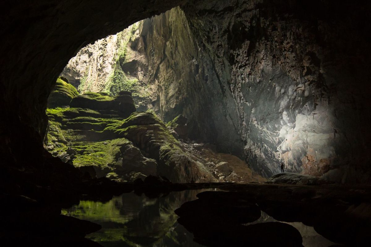 Spelunking Son Doong Cave. Photo by Ryan DeBoodt Spelunking Son Doong Cave. Photo by Ryan DeBoodt
