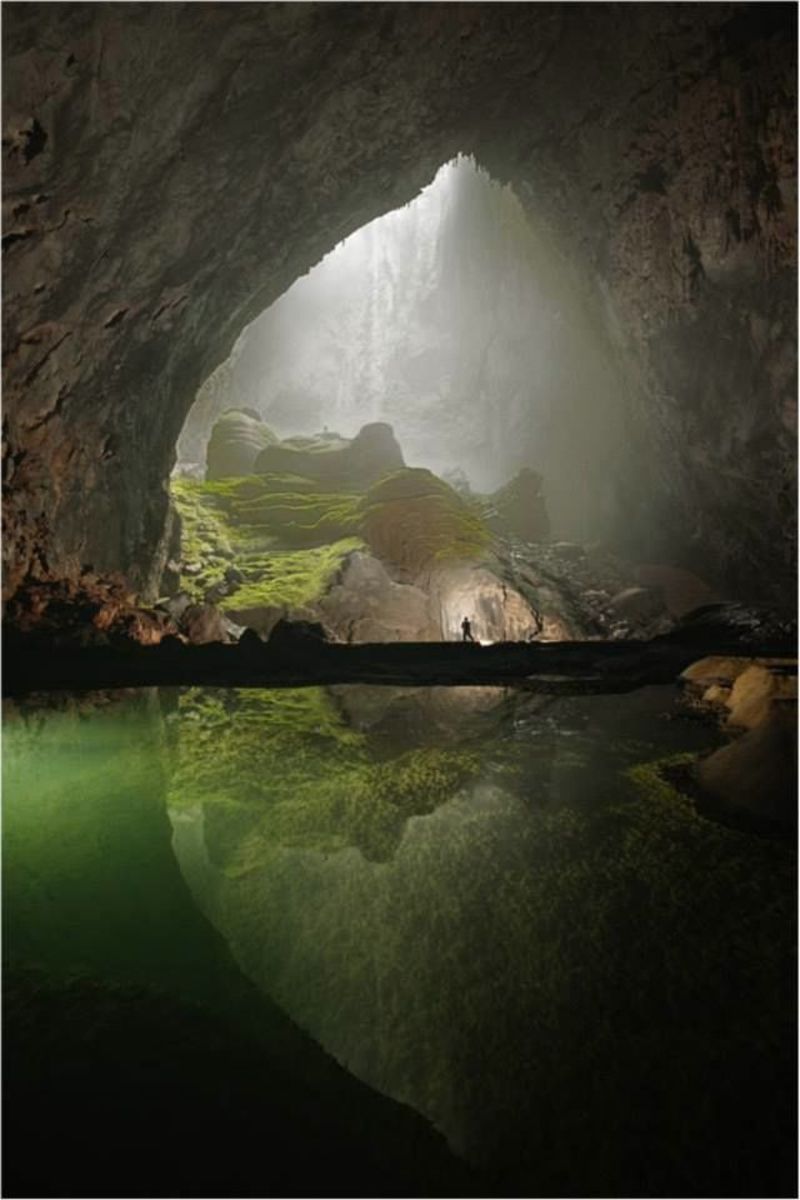 Hang son doong. Photo from Oxalis Adventure Tours Facebook page Hang son doong. Photo from Oxalis Adventure Tours Facebook page