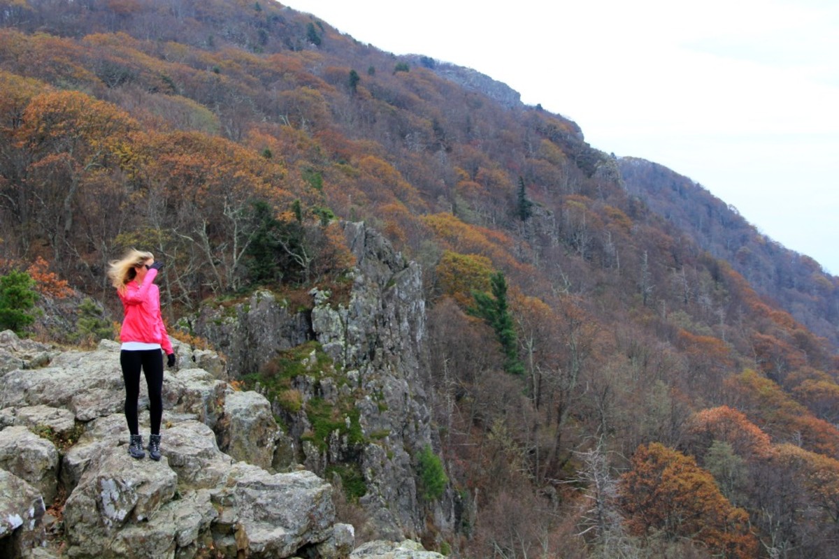 Little Stony Man hike; Photo by Brandon Scherzberg