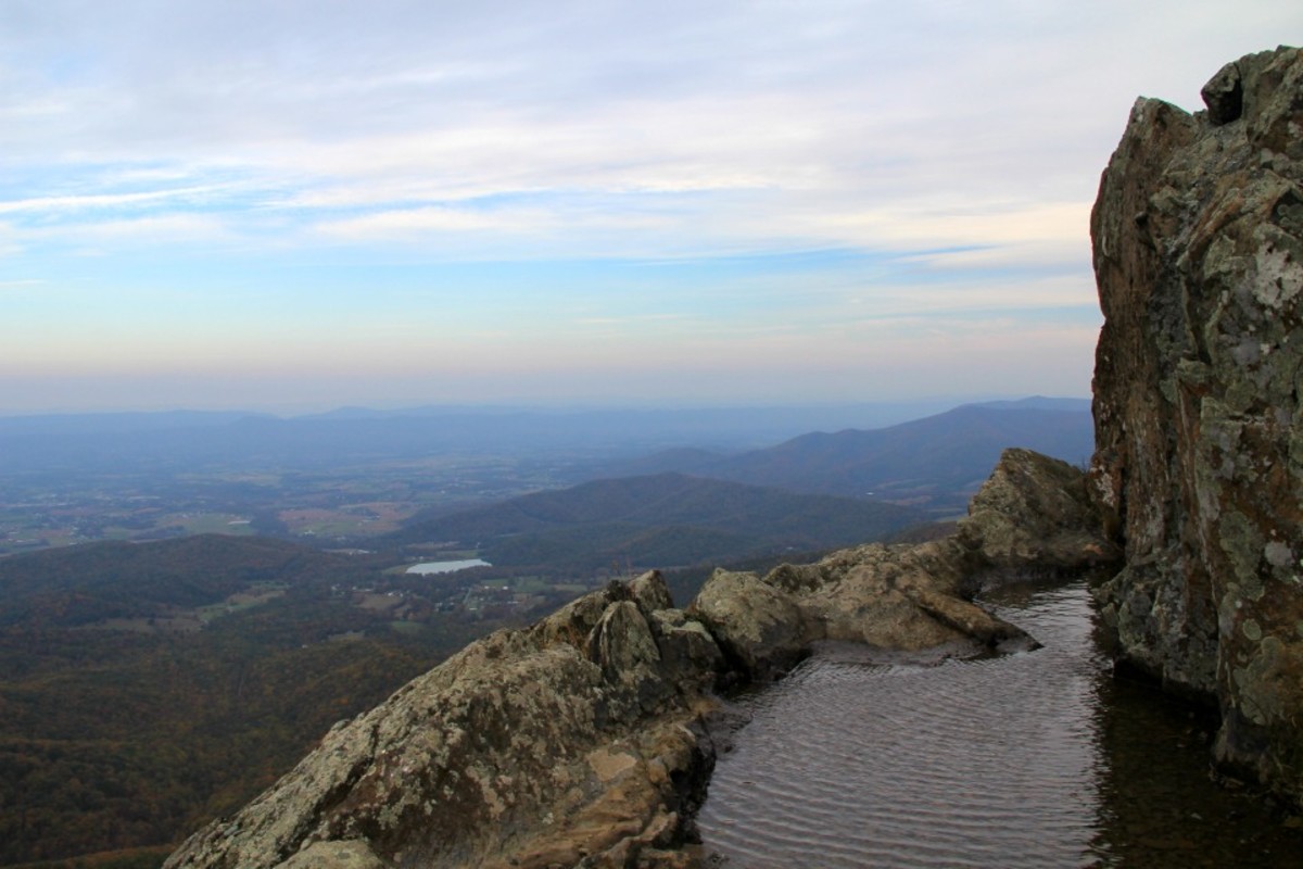 Little Stony Man hike; Photo by Brandon Scherzberg