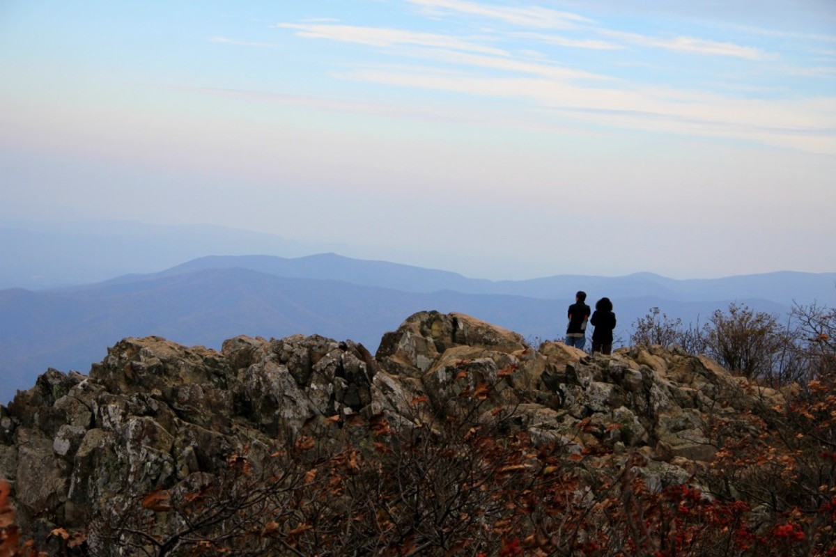 Little Stony Man hike; photo by Brandon Scherzberg