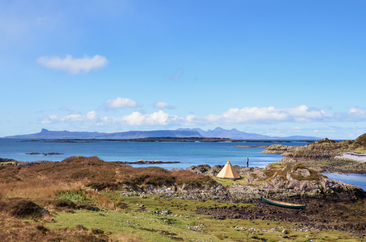 kayak in Scotland