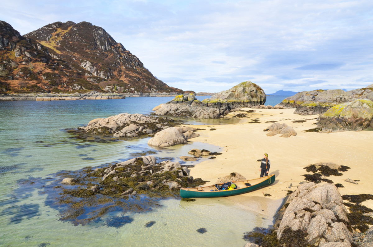 kayak in Scotland