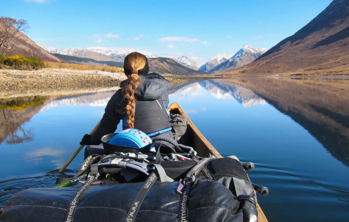 kayak in Scotland