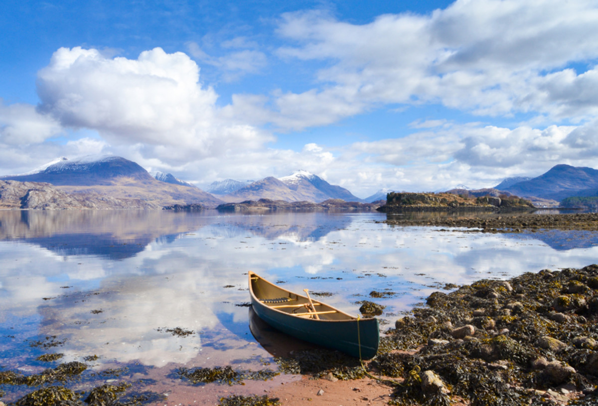 kayak in Scotland