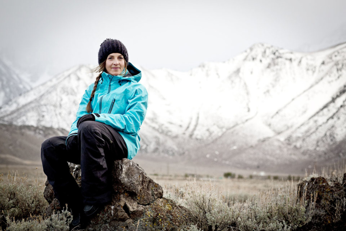 Pro snowboarder Kimmy Fasanai calls Mammoth Lakes, California, her home turf.