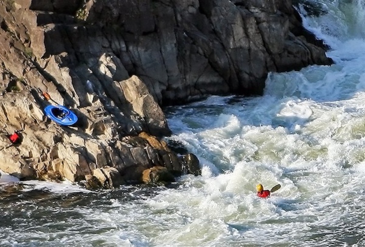 Washington, D.C., is close to plenty of both flatwater and whitewater paddling, including Great Falls. Photo by SteveHDC/Flickr