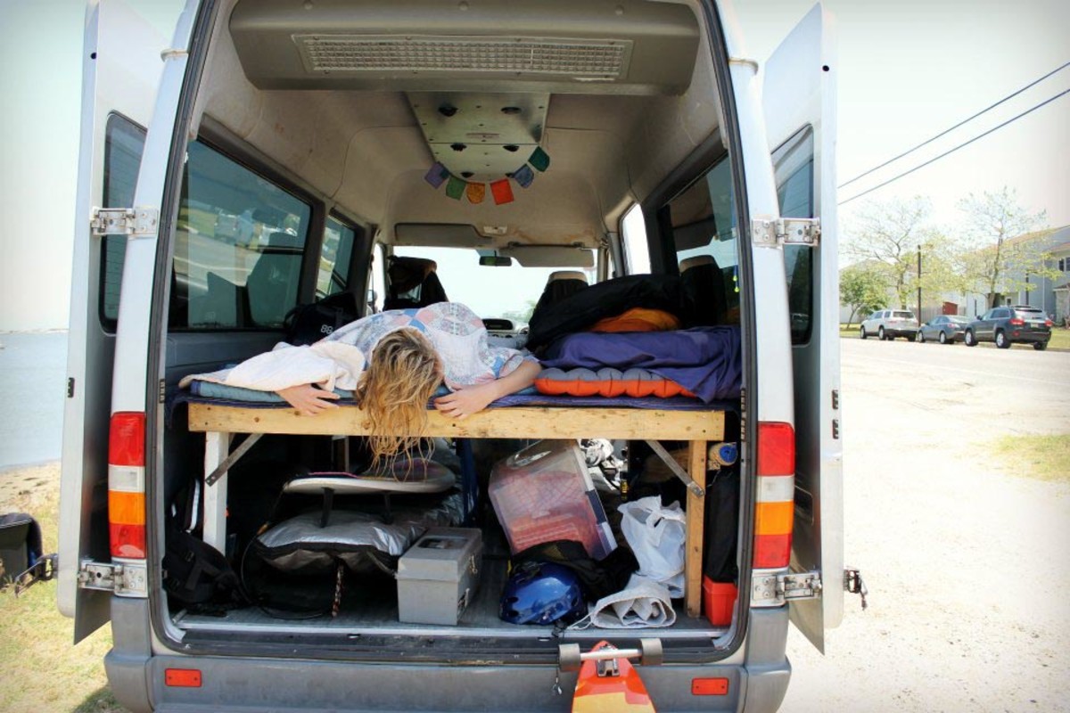 Living out of your car during a road trip has its perks; photo by Brandon Scherzberg