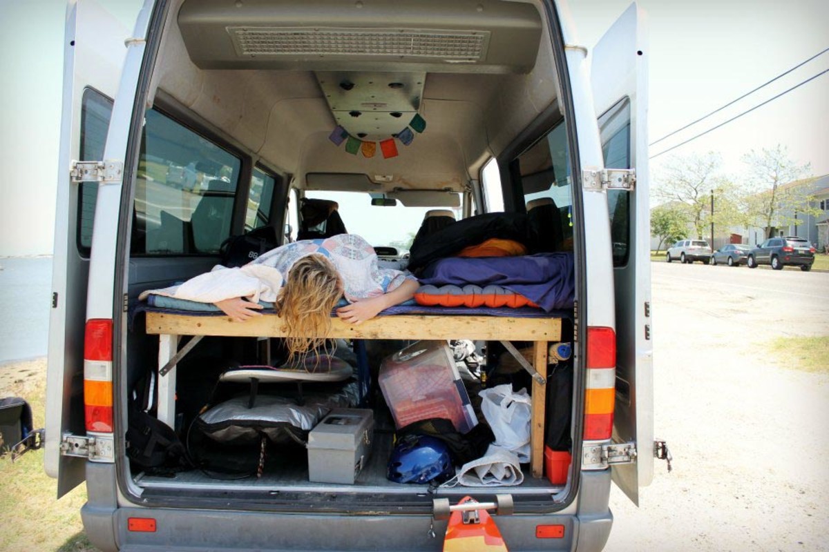 Living out of your car during a road trip has its perks photo by Brandon Scherzberg